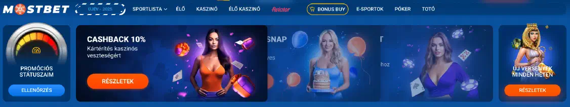 Időszakos Mostbet Promóciók